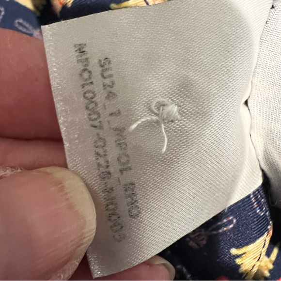 Rhoback Performance Polo Men's XXL The Golden Retriever Dog Print Admiral Navy - Picture 9 of 10